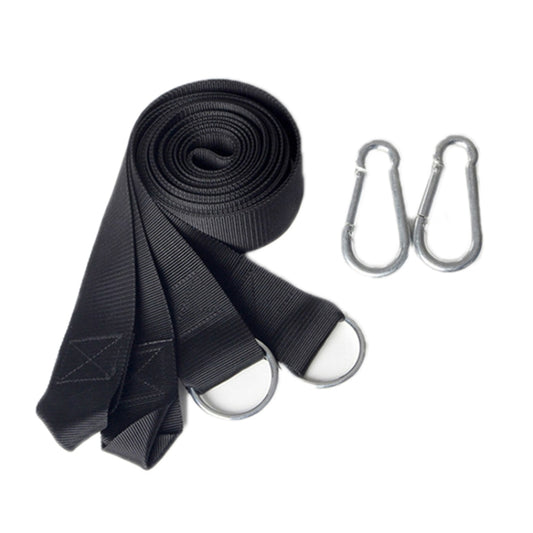 campeggio-all-aperto-escursionismo-must-have-amaca-cinghia-corda-fibbia-in-metallo-carico-corda-consegna-colore-casuale-pj077-hammock-rope - immagine 1