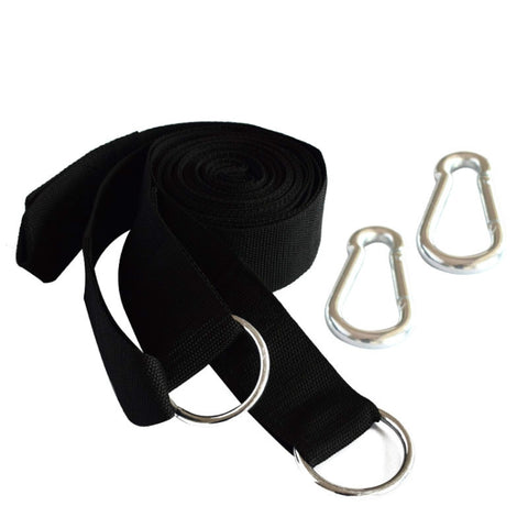 Campeggio all'aperto Escursionismo Must-Have Amaca Cinghia Corda Fibbia in metallo Carico Corda, consegna colore casuale, PJ077 Hammock Rope