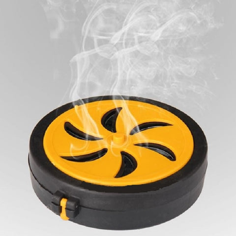 Vassoio porta bobina antizanzare ignifugo repellente per zanzare da esterno 2 pezzi, Mosquito Coil Holder Tray