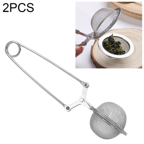 Infusore per tè con filtro a sfera in acciaio inossidabile da 2 pezzi, Stainless Steel