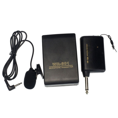 Micro amplificateur sans fil WR601/micro-cravate pour réunions et étiquettes, consegna di colori chiari casuali