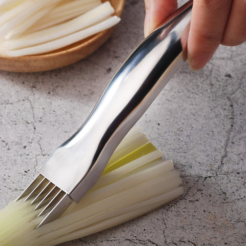 Gadget de cuisine pour coltello échalogno en acciaio inossidabile de 2 pezzi, 15,7x1,8cm