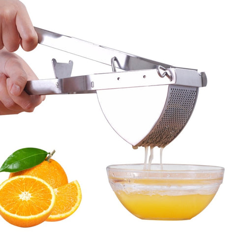 Schiacciapatate Manuale Spremiagrumi In Acciaio Inox Per Purè Di Patate, Potato Masher