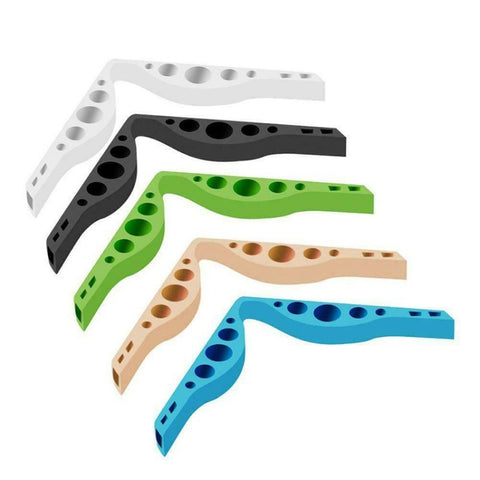 10 PCS Maschera Naso Clip Ponte Occhiali da sole Striscia di tenuta anti-appannamento in silicone, consegna colore casuale, Mask Nose Clip