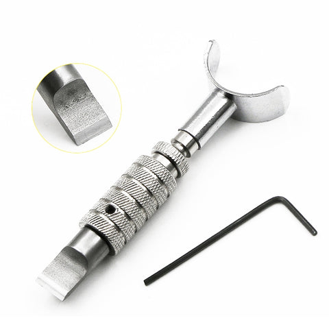 Coltello da intaglio in pelle fatto a mano fai-da-te Coltello da intaglio rotante Coltello da intaglio in pelle, Carving Knife