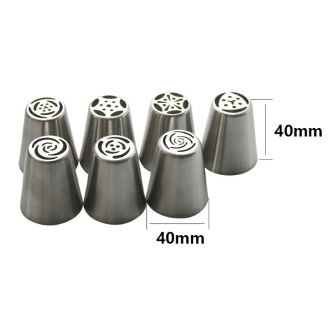 13 pièces d'œufs pour accessoires de pâtisserie, ensemble de points pour tubes en verre, en acier inoxydable rose, crème de forno, 13 pièces/ensemble