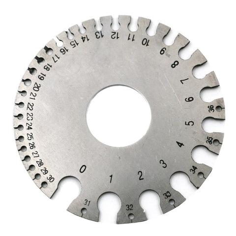 Calibro per filo in acciaio inossidabile Modello Controllo saldatura Righello Spessore Righello Calibro per saldatura a filo, Wire Welding Gauge