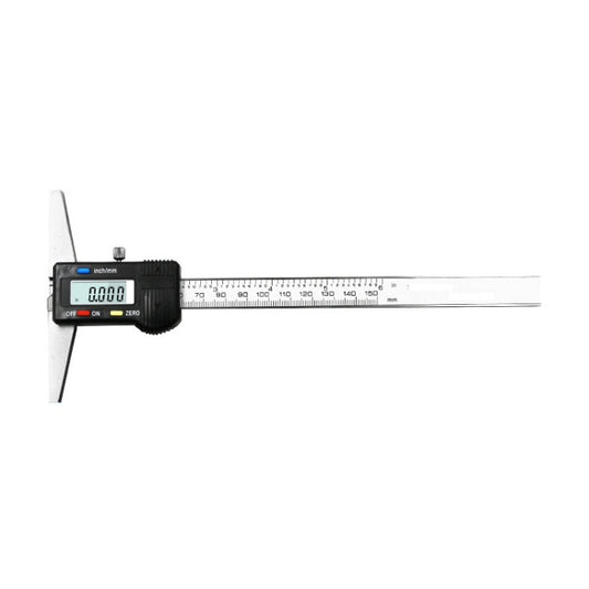 0-150mm-display-digitale-calibro-di-profondita-calibro-vernier-caliper-righello-di-misurazione-della-profondita-0-150mm - immagine 1