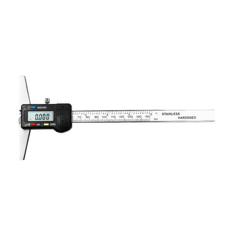 0-150mm Display digitale Calibro di profondità Calibro Vernier Caliper Righello di misurazione della profondità, 0-150mm