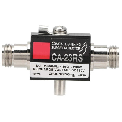 CA-23RS 400W 2500MHz Parafulmine N Spina maschio a N Femmina coassiale Protezione contro le sovratensioni da fulmine, CA-23RS