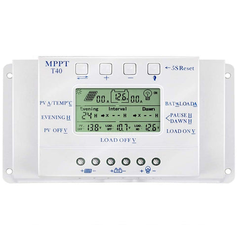 Régulateur solaire PWM MPPT T40-40A