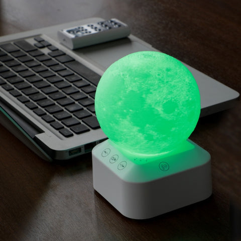 Donne incinte Baby Sleep Comfort Musica Sleep Aid Colorful Night Light Moon Light