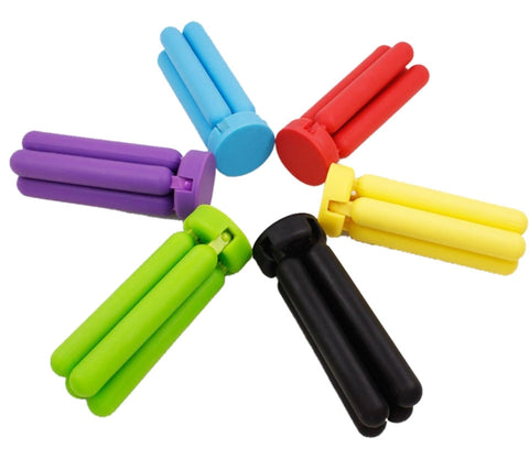3 pezzi tovaglietta pieghevole a forma di croce da cucina tappetino isolante en silicone addensato sottobicchiere, consegna colore casuale, livraison de couleur aléatoire