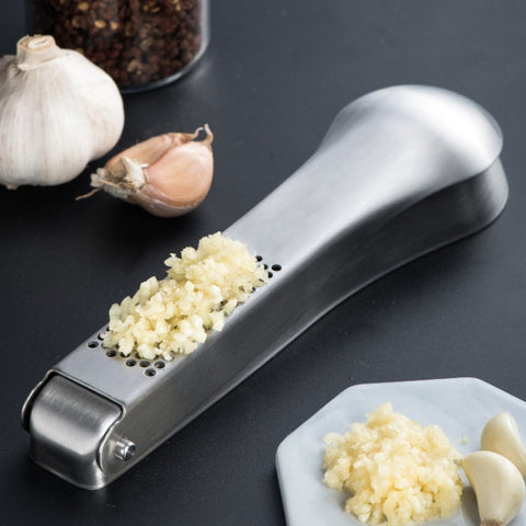 Tritatutto manuale per aglio allo zenzero in acciaio inossidabile 304, Garlic Masher