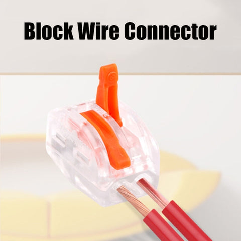 10 PZ VSE-412W Morsettiera Cablaggio Connecteur push-in Terminale di connessione rapida, VSE-412W