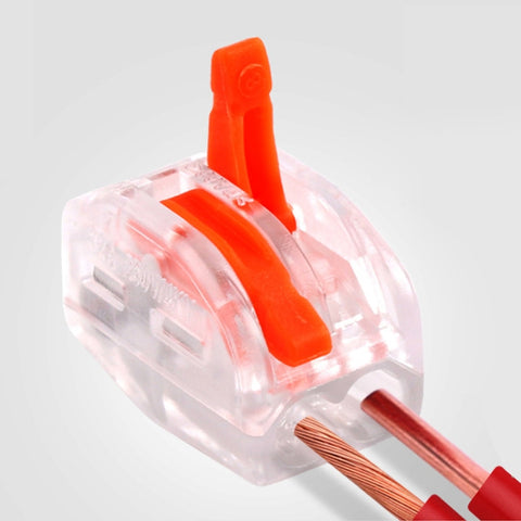10 PZ VSE-412W Morsettiera Cablaggio Connecteur push-in Terminale di connessione rapida, VSE-412W