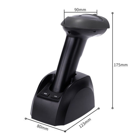 Scanner de codes à barre Deli 14951W Scanner de codes unidimensionnels
