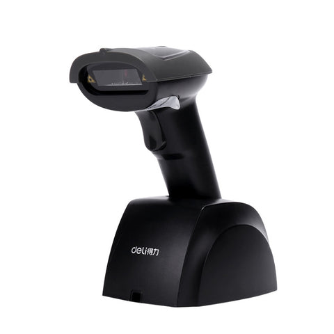 Scanner de codes à barre Deli 14951W Scanner de codes unidimensionnels