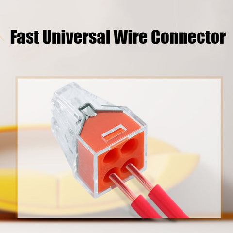10 bornes pour connecteurs à fil rapide VSE-104