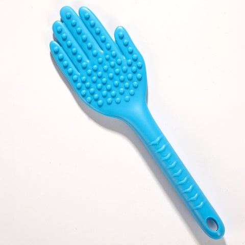 2 PCS Dispositivo per battere la schiena Massaggiatore Corpo intero in silicone Multi-funzione Palm Slap Board Colore casuale Consegna
