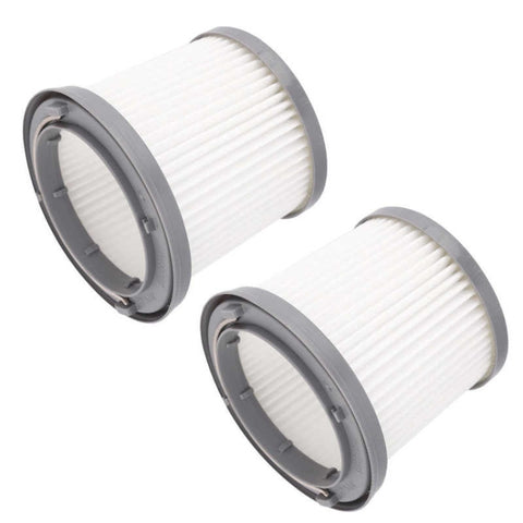 Accessoire filtre pour aspirateur portable 2 pièces pour Black&amp;Decker PV1210/PV1020L/PD11420L