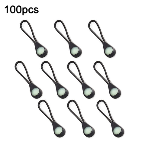 20 PCS Alpinismo Zaino da campeggio Zipper Pull Outdoor Anti-Perso Accessori luminosi accattivanti Coulisse auto-luminosa