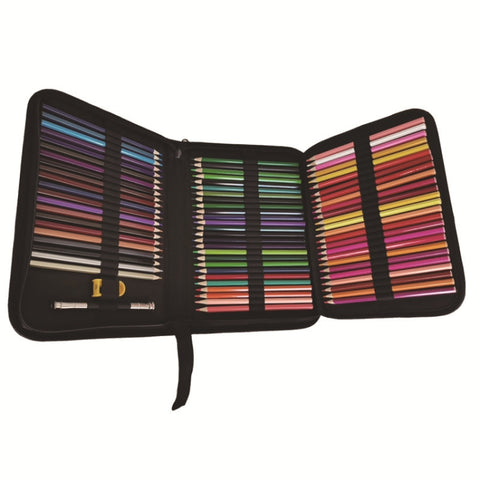 Set di 72 matite colorate oleose esagonali a colori, 72 Color Hexagon Pencil