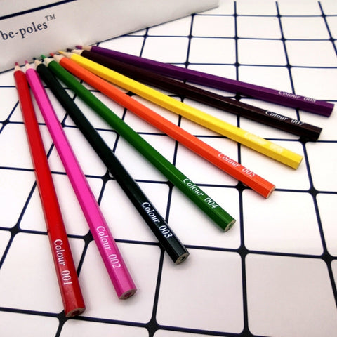 Set completo di versione inglese a matita colorata per studenti a 72 colori, 72-color Pencil English Version Set