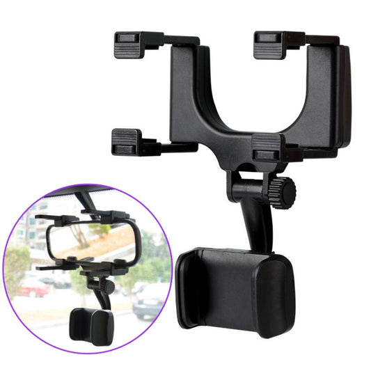 clip-di-fissaggio-del-tachigrafo-della-staffa-del-telefono-cellulare-dello-specchietto-retrovisore-dell-automobile-da-2-pezzi-2pcs-rearview-mirror-mobile-phone-bracket - immagine 1