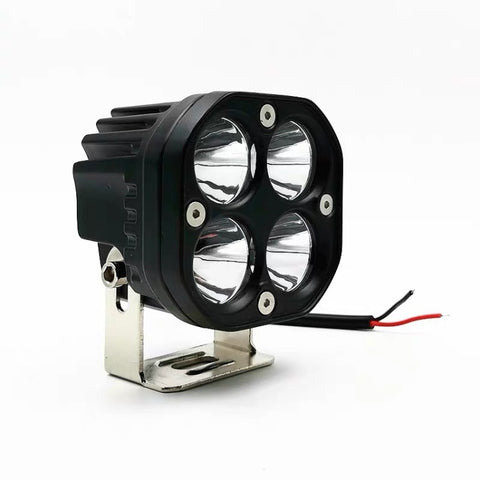 40W luce bianca moto LED faretto faro auto paraurti anteriore luce fuoristrada modifié tetto luce, lumière blanche