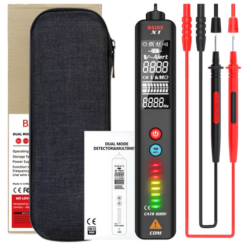 Régulateur de tension de la pince électrique pour tester le multimètre numérique intelligent BSIDE X1, X1
