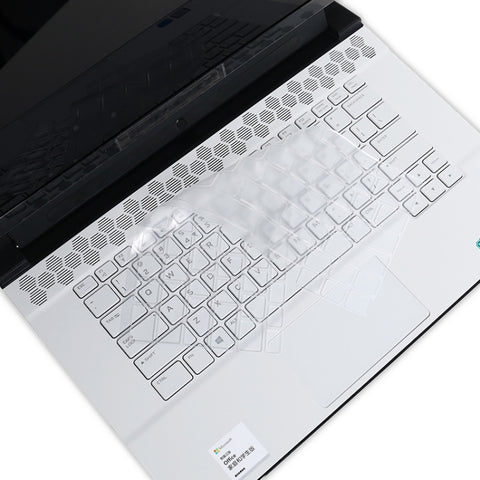 T19802 Tastiera per computer Pellicola per notebook da gioco Pellicola protettiva in TPU per Dell ALIENWARE M15-R2