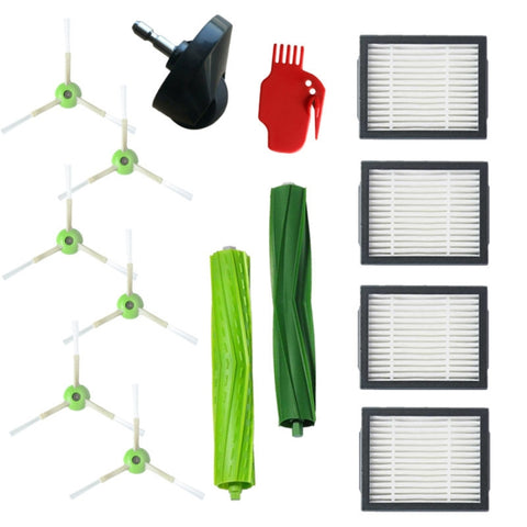 Accessoires Robot Spazzare 13 en 1 Spazzola Principale + Spazzola Laterale + Filtre Pour IRobot Roomba E5 / E6 / i7 / i7+