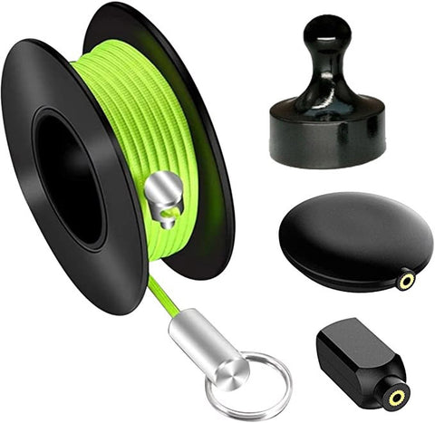 Dispositivo di infilatura della linea scura del tubo di nylon Filo e cavo di rete Estrattore di filo magnetico per tesatura, versione aggiornata, Stringing Wire Puller
