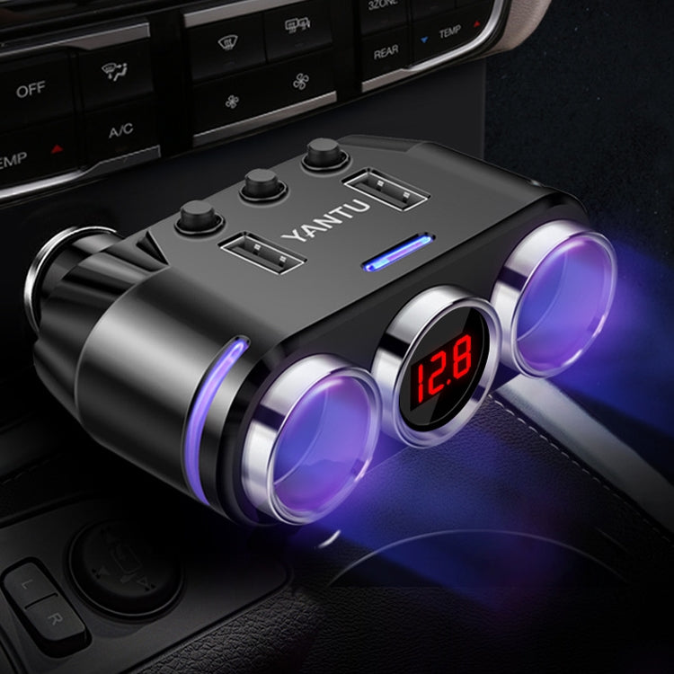 YANTU B39 Cigarette Lighters Cars Multifunctional Usb Fast Charging Car Charger, Wired Non-voltage, Wired Voltage, Wireless Non-voltage, Wireless Voltag...