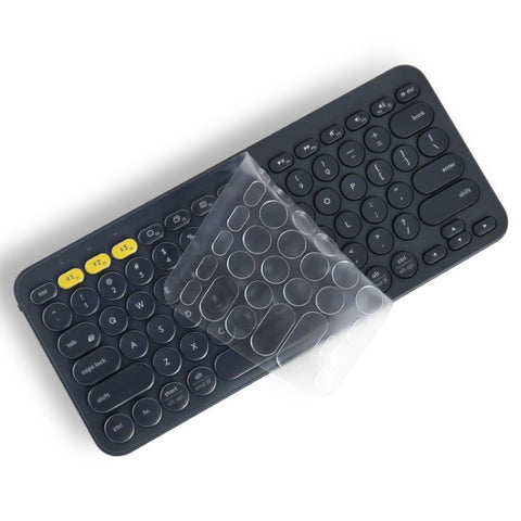 JRC T20703 Pellicola per tastiera per laptop Pellicola trasparente per tastiera Bluetooth senza fili per Logitech K380