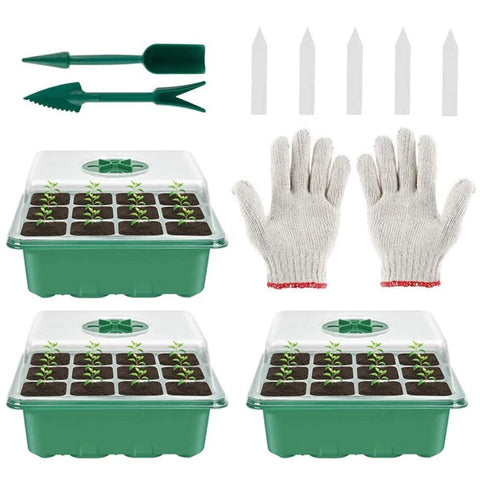 11 pezzi / set di attrezzi per la coltivazione di piantine di piante da giardinaggio, Plant Seedling Cultivation Tools