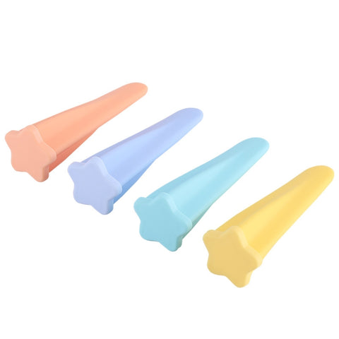 2 sets 4 en 1 set di stampi per ghiaccioli per bambini stampo en silicone per uso alimentare consegna colore casuale, 2 sets 4 en 1