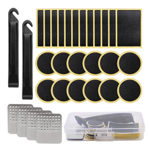 30 pièces/ensemble d'instruments pour la réparation pneumatique par vélo Outil de réparation rapide pour pneumatique, 30 pièces