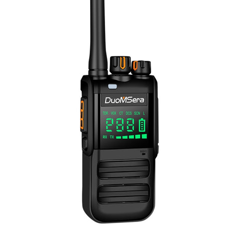 DuoMSera Talkie-walkie sans fil à haute puissance imperméable portable portable pour l'extérieur