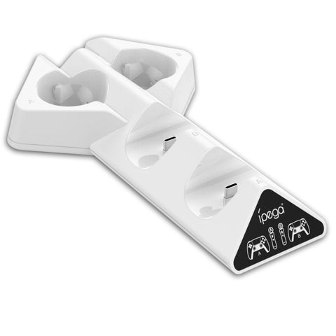 Ipega PG-P5011 Caricabatterie con manico per caricabatterie Triangle Beast per PS5 / PS MOVE, PG-P5011