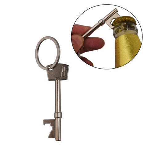 Apribottiglie per birra con portachiavi a forma di chiave da 15 pezzi, forme de clé