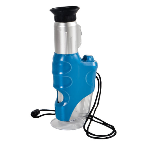 Microscope portable C2122 20X-60X pour enfants, expérience scientifique, jeu d'aventure à l'air ouvert VAPORE, didacticien