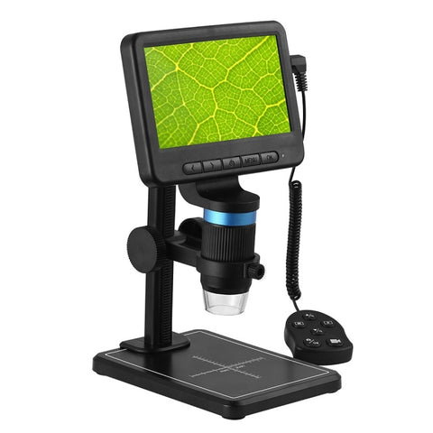 Microscope électronique à 5 pouces 1080P HD USB Lentille d'ingrandimento pour l'échantillonnage de réparation