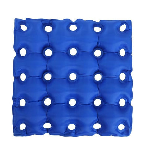 Cuscino gonfiabile antidecubito quadrato a 25 fori da 2 pezzi Cuscino gonfiabile per sedia a rotelle medica, Wheelchair Inflatable Cushion