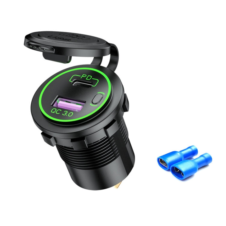 Waterproof USB Charger for Cars and Motorcycles - Fast