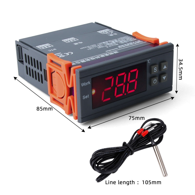 Digital LCD Temperature Controller with Thermocouple Sensor