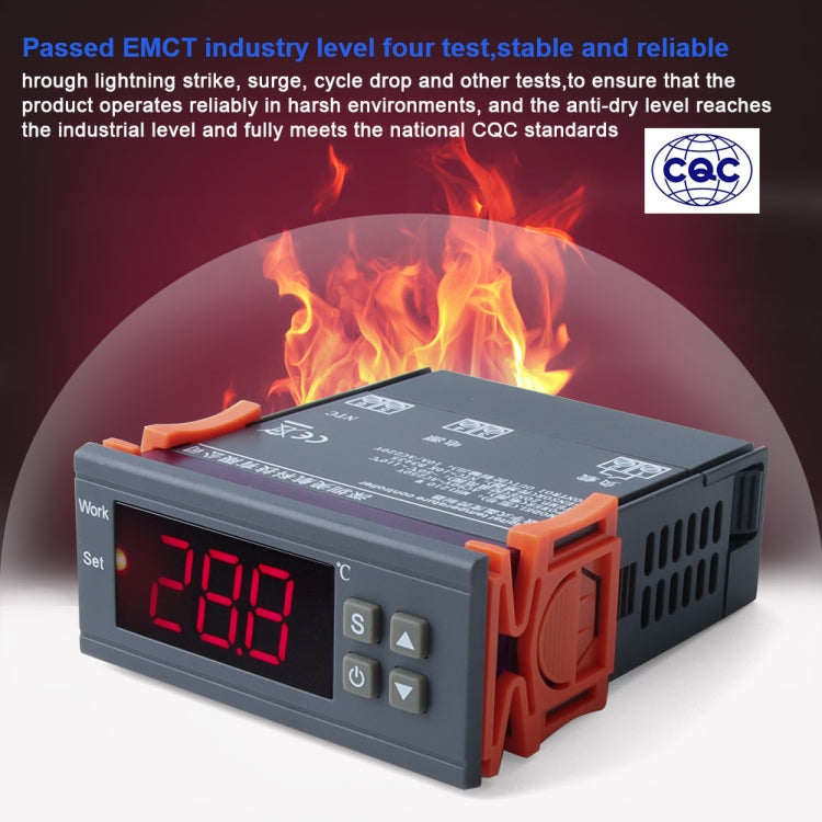 Digital LCD Temperature Controller with Thermocouple Sensor