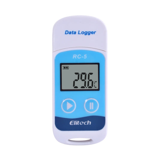 Registratore dati di temperatura USB digitale TTE35065 per stoccaggio in magazzino, refrigerazione, celle frigorifere e laboratorio, TTE35065