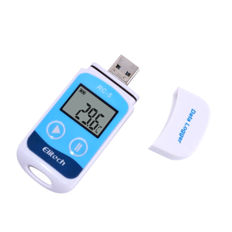 Registratore dati di temperatura USB digitale TTE35065 per stoccaggio in magazzino, refrigerazione, celle frigorifere e laboratorio, TTE35065
